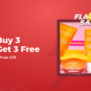 Buy 3 Get 3 Free + 2 Free Gifts